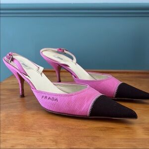 Prada Canvas Pumps IT 37
